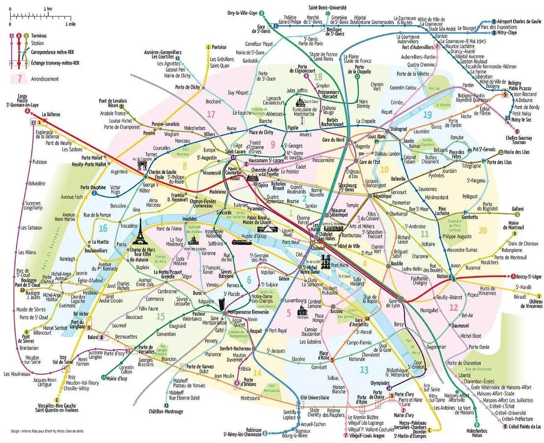 Paris Authentic House Entier 1920'S Villa Metro Line 7 For Groups